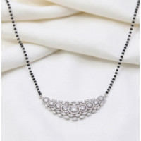 Silver Star Glow Mangalsutra