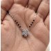 Silver Blossom CZ Mangalsutra