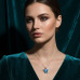 Blue Green Butterfly Pendant