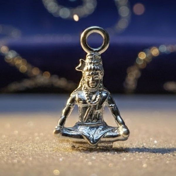 Silver Shiva Pendant