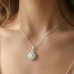 Silver Petal Elegance Pendant