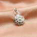 Silver Petal Elegance Pendant