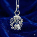 925 Sterling Silver Lord Shiva Pendant