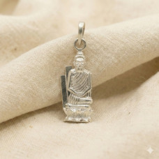 Traditional Hindu God Shiva Silver Charm