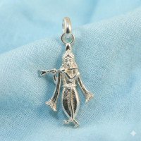 Eternal Blessings Silver Idol Pendant