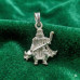 Power Symbol Silver Charm