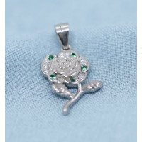 Auspicious Ganesha 925 Silver Pendant