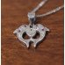 Shubh Ganesh Devotional Silver Pendant