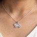 Triple Heart Sparkle Pendant