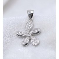 Flora Grace Zircon Pendant
