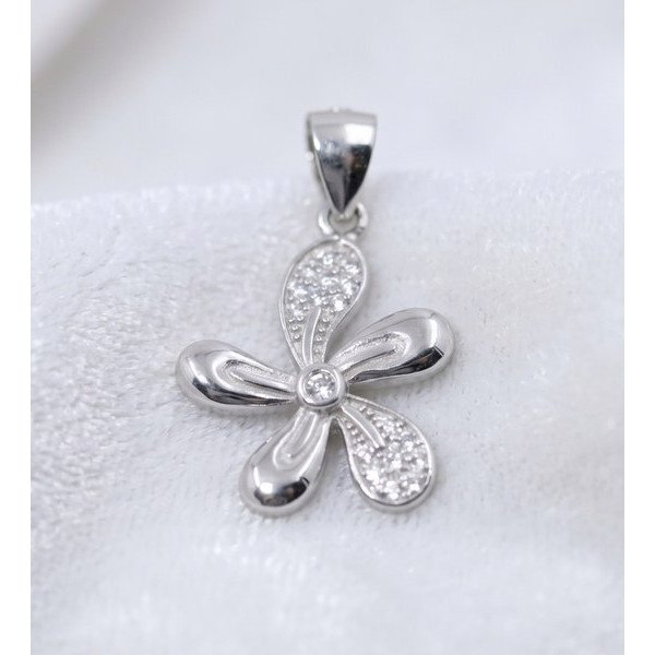 Flora Grace Zircon Pendant