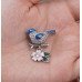Twinkle Petals Silver Pendant