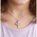 Elegant Bloom CZ Pendant