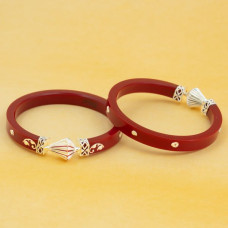 Decorative Silver Center Design Pola