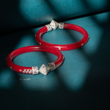 Red Resin Bangles
