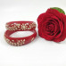 Shringar Red Floral Bridal Bangles