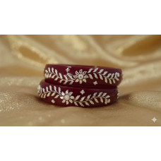 Royal Maroon Sparkle Kada