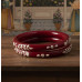 Rajasthani Style Red Lac Bangles with Silver Detailing