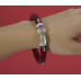 Vintage Grace Maroon Bangle