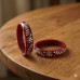Scarlet Shringar Floral Bangles