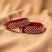 Ruby Radiance Bangles