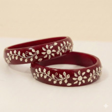 Scarlet Blossom Classic Bangles