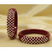 Scarlet Bloom Designer Bangles