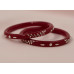 Ruby Elegance Bangle Set