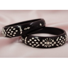 Classic Crimson Charm Kada Set