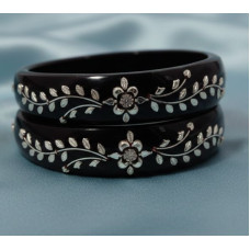 Crimson Floral Heritage Kada