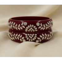 Imperial Crimson Festive Kada Set