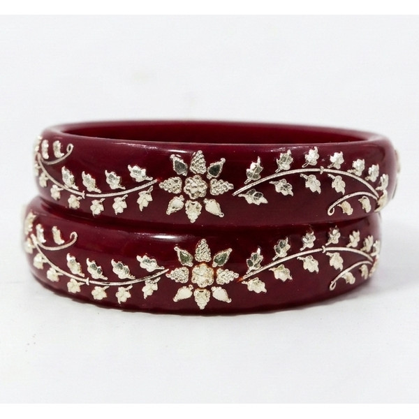 Lunar Spark Black Bangles