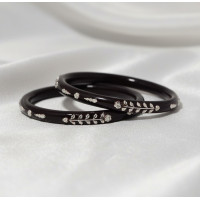 Crimson Check Harmony Ring