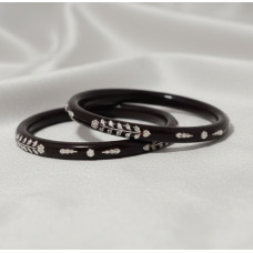 Regal Maroon Partywear Bangles