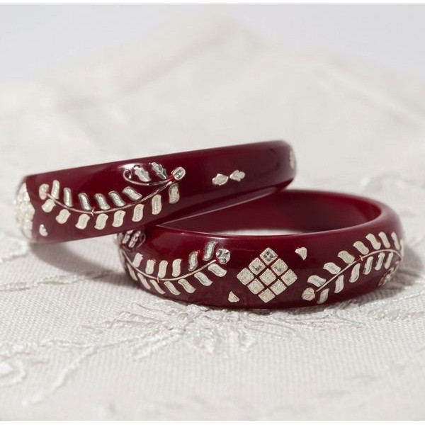 Heritage Floral Kada Bangles