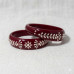 Classic Rani Red Bangle Set