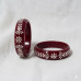 Classic Rani Red Bangle Set
