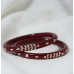 Royal Maroon Floral Lac Bangle