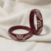 Handcrafted Maroon Traditional Lac Bangles