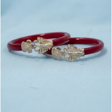 Red Check Design Ring