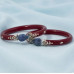 Red Leaf Design Bangles