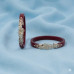 Royal Blossom Maroon Bangles