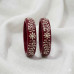 Regal Maroon Partywear Bangles