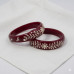 Regal Maroon Partywear Bangles