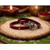 Elegant Maroon Bangles with Silver Accent – Bracelet Set for Women