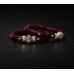 Elegant Maroon Bangles with Silver Red and Green Accent – Bracelet Set
