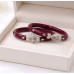 Elegant Maroon Bangles with Silver Red and Green Accent – Bracelet Set