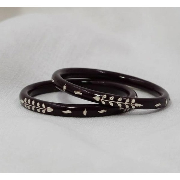 Night Sky Inlay pola Bangles