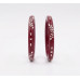 Sindoor Red Floral Bangles