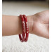 Classic Floral Maroon Kada Bangles